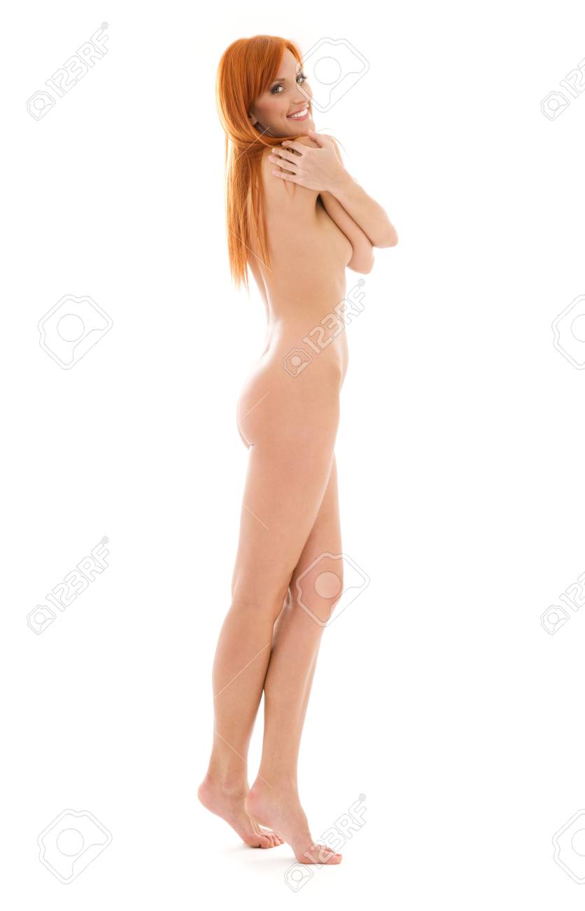 naked redhead woman
