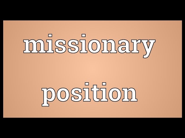 austin artis recommends missionary position definition synonym pic