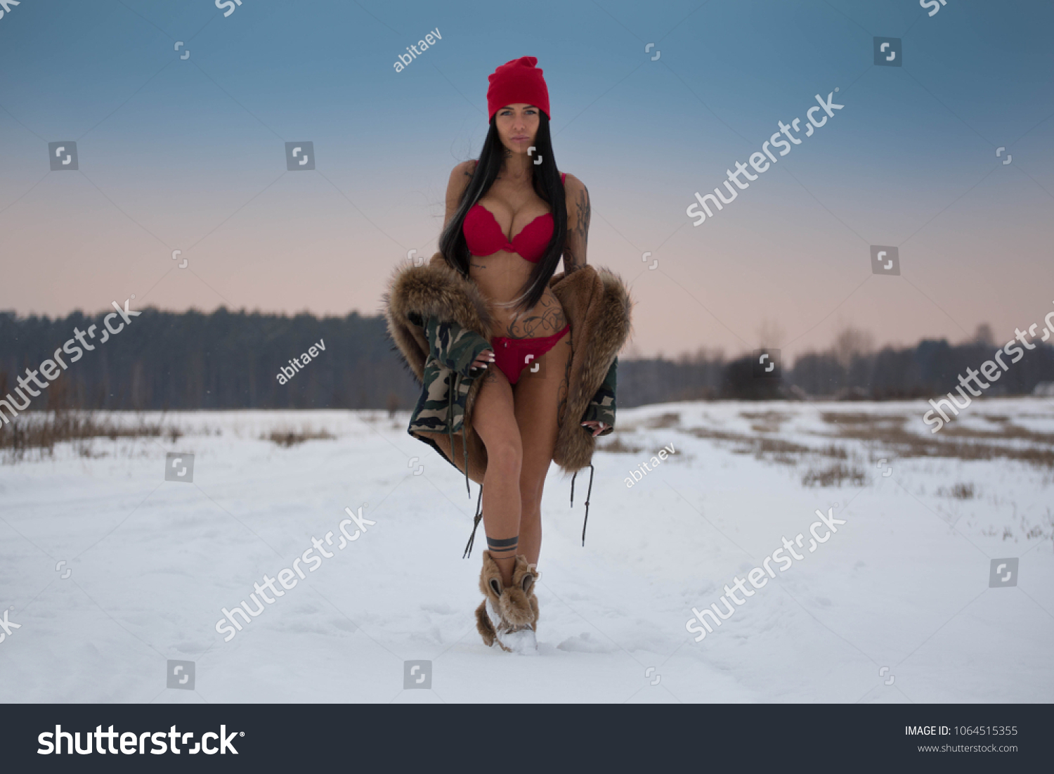 arancha martinez recommends nude woman in snow pic