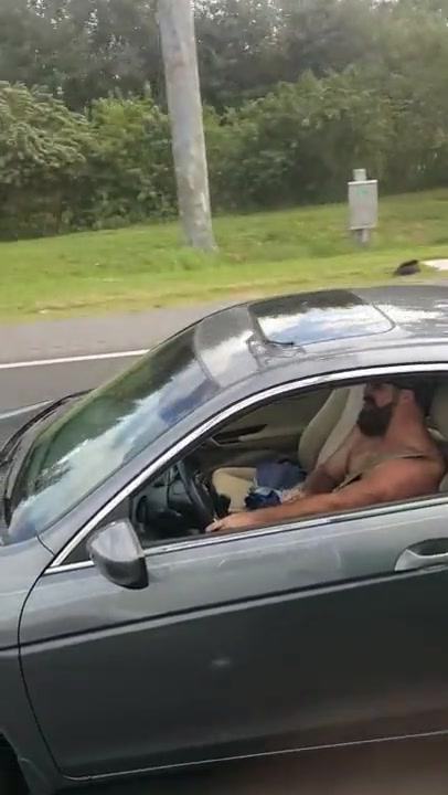 Best of Caught jacking off while driving