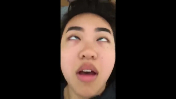 cathy luck add asian eye rolling orgasm photo