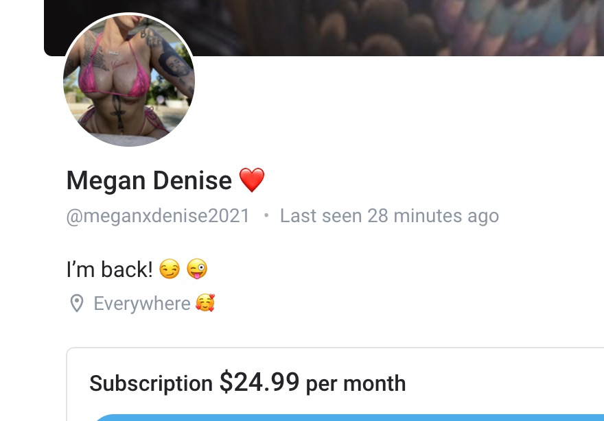 bec guy recommends Megan Denise Onlyfans