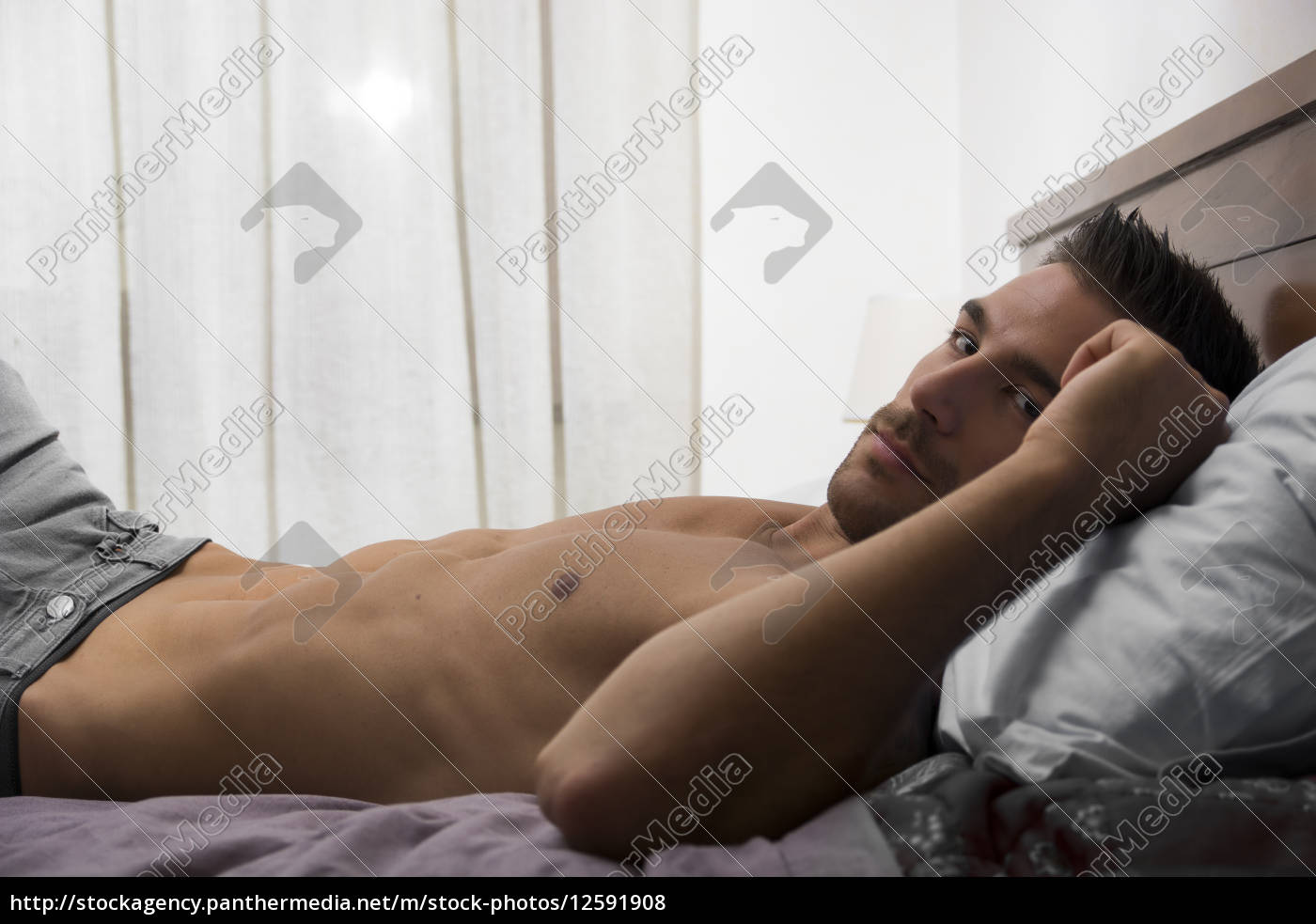 ash tahir share sexy man laying down photos