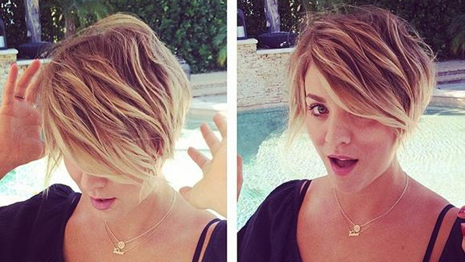 christopher lenhart recommends kaley cuoco photos short hair pic