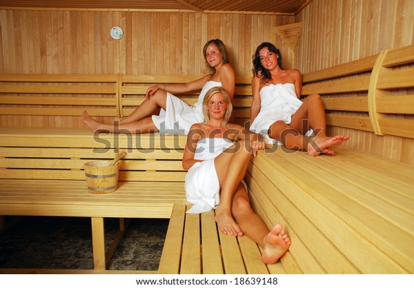 carolyn morris recommends woman in sauna pic