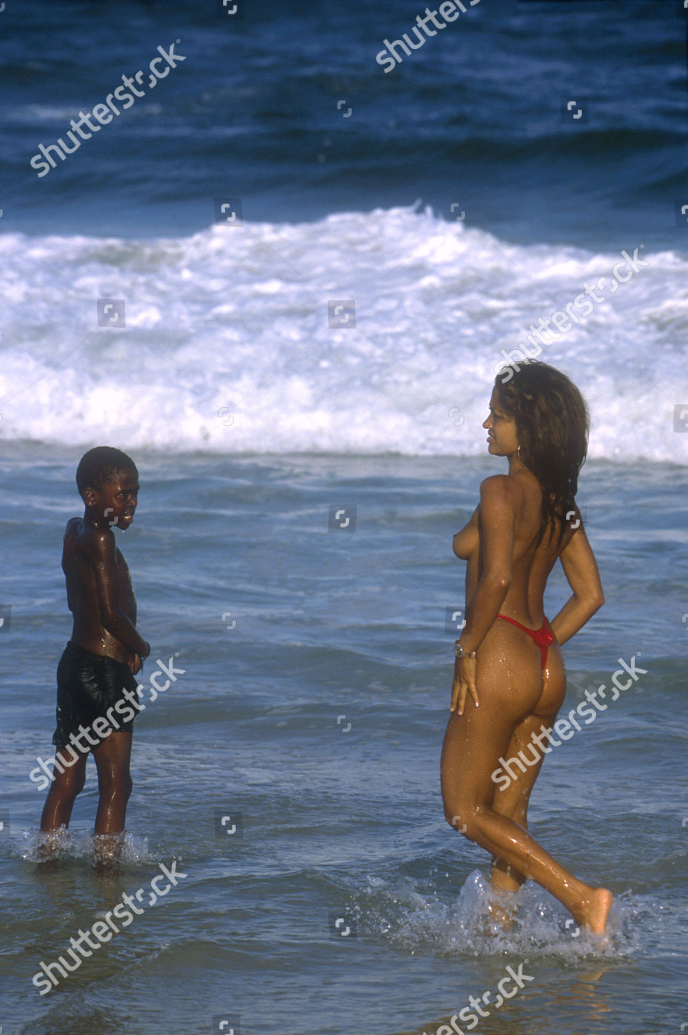 topless brazilian beach