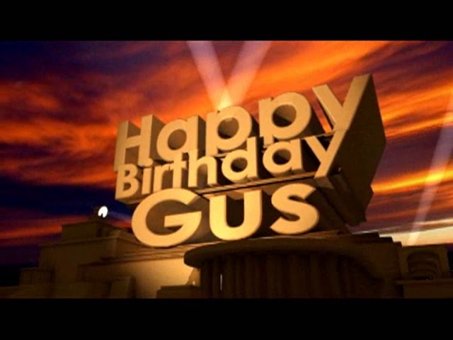 bob sauce recommends Happy Birthday Gus Gus Gif