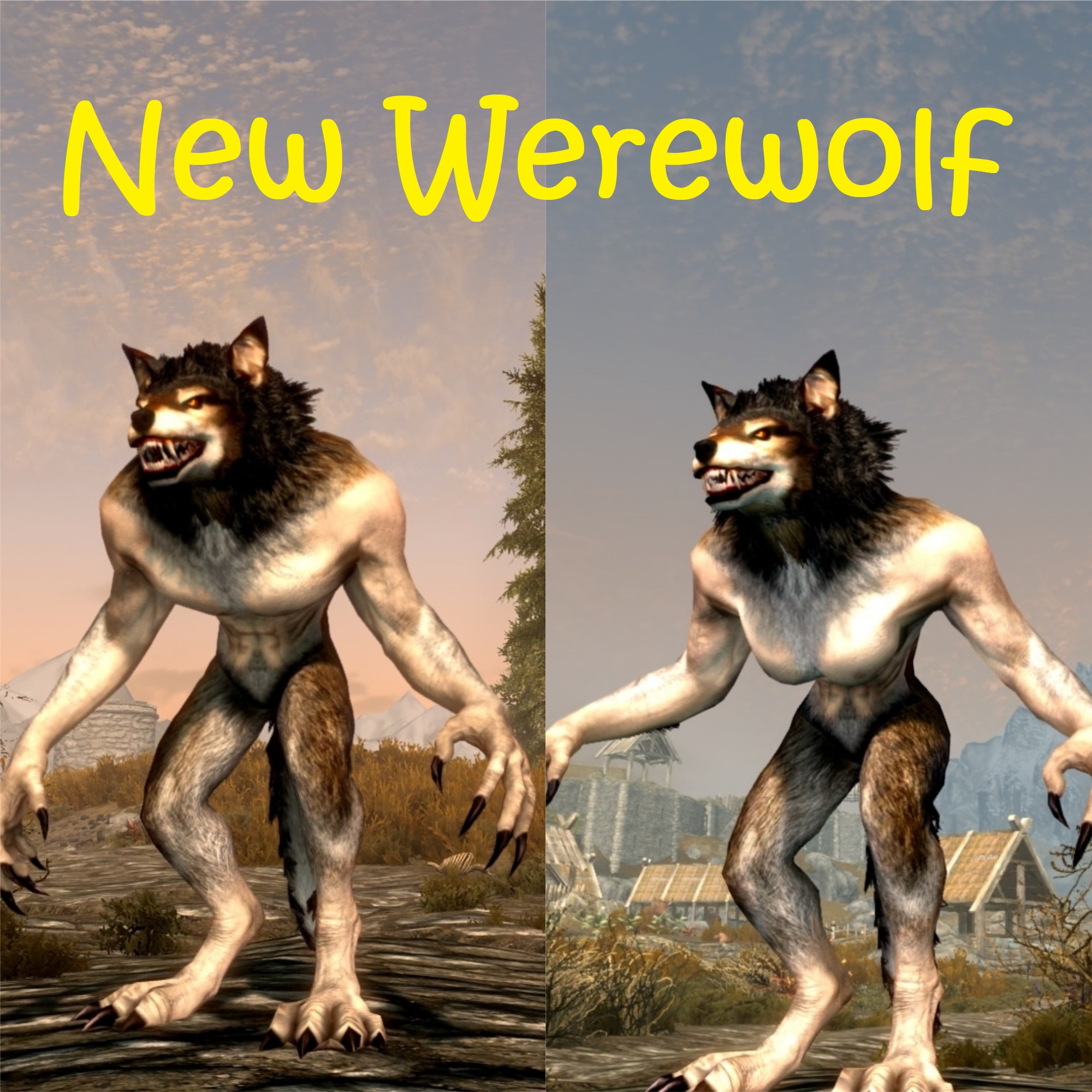 antonio nix add photo skyrim werewolf animation mod