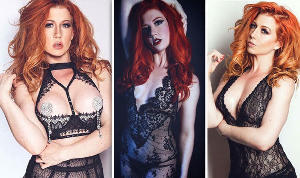 daryn horn recommends hot red head strip pic