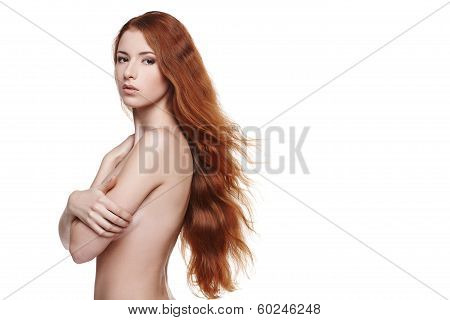 Naked Red Head Woman without premium