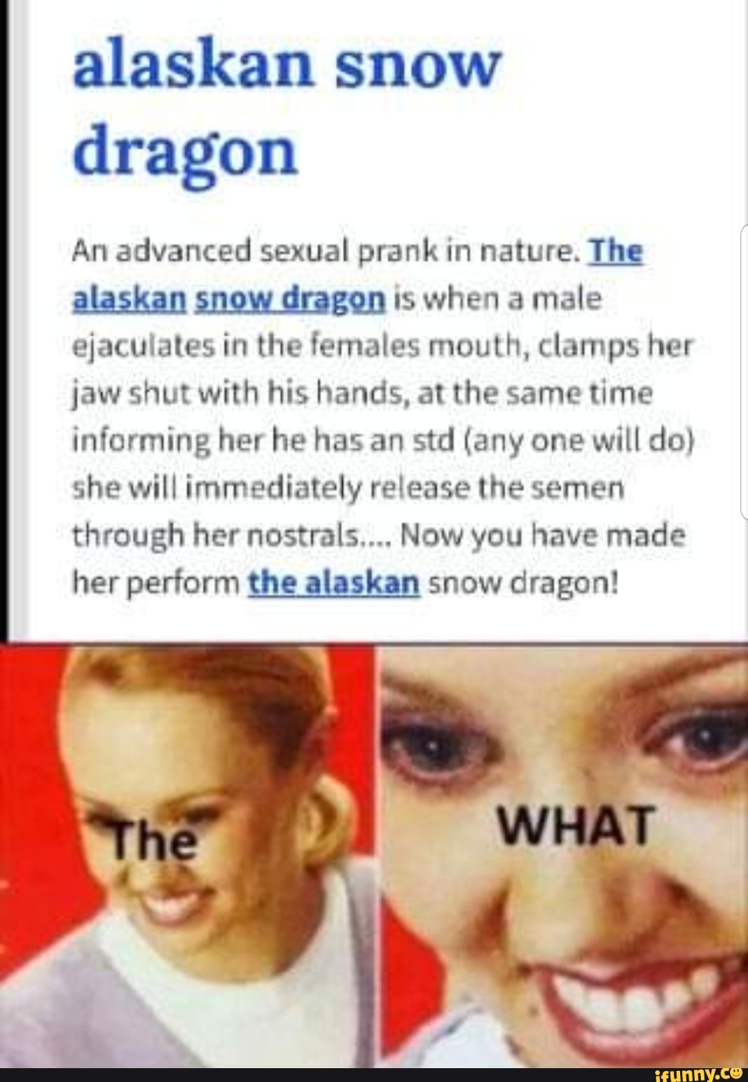 danielle rudderham recommends The Alaskan Snow Dragon