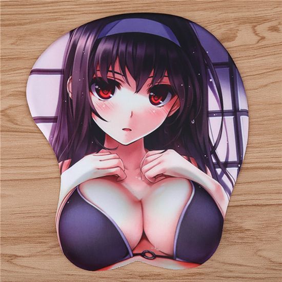 Anime Tit Mouse Pad office mummy