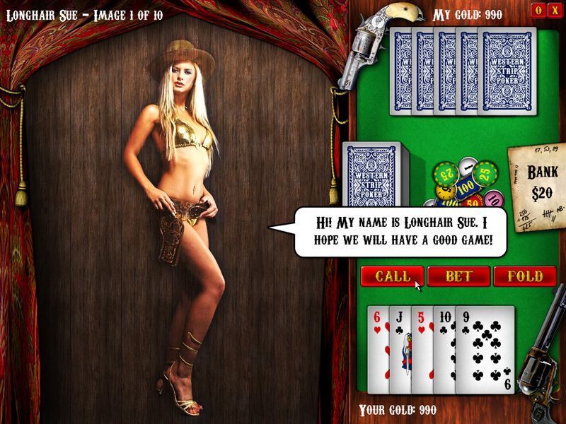 free strip poker card games