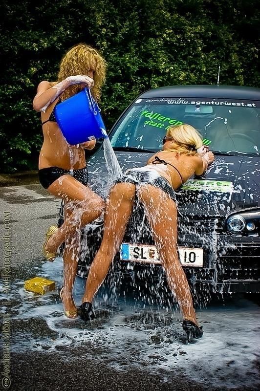 dona baucom recommends nude car wash pic