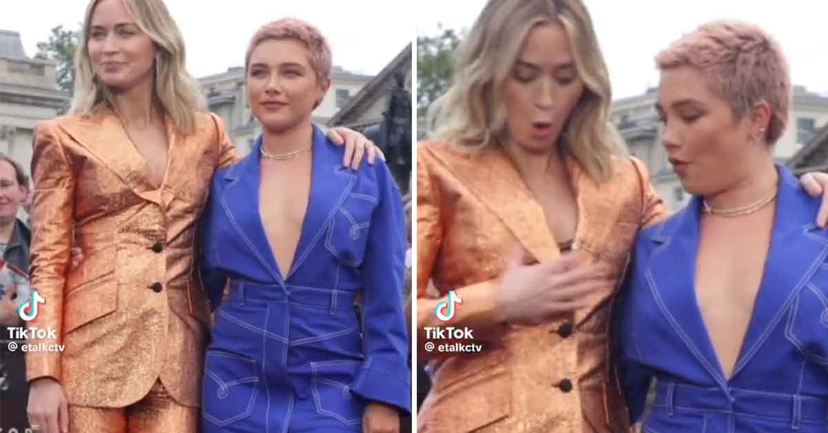 chad hoes recommends Emily Blunt Nip Slip