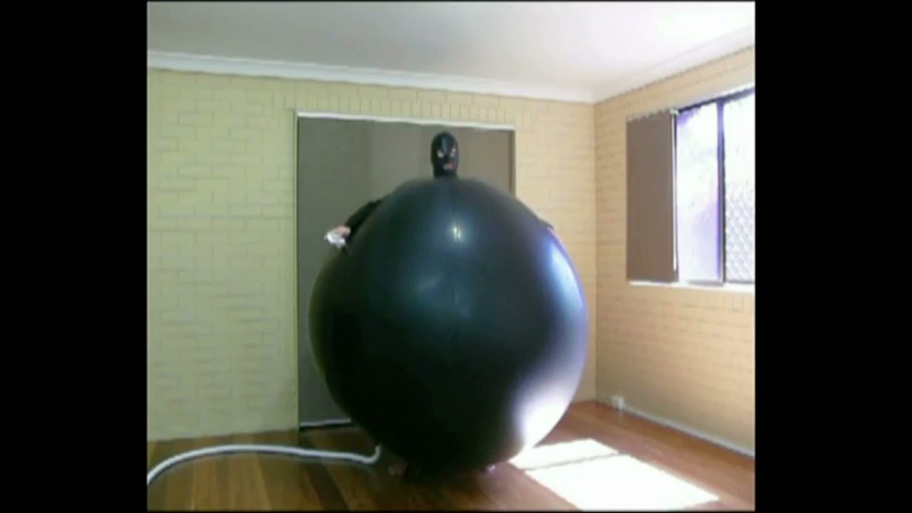 dona barry recommends inflatable latex balloon suit pic