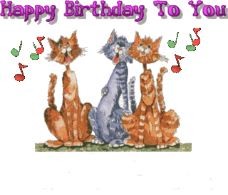 aj pets recommends singing happy birthday gif with sound pic