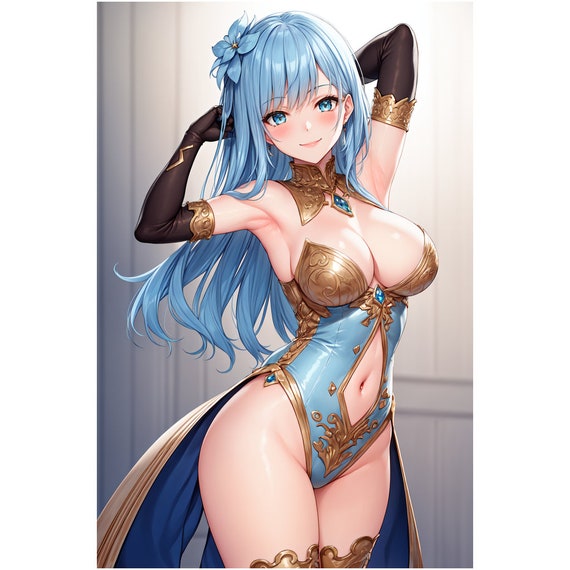 betty shanks add sexy anime girl with blue hair photo