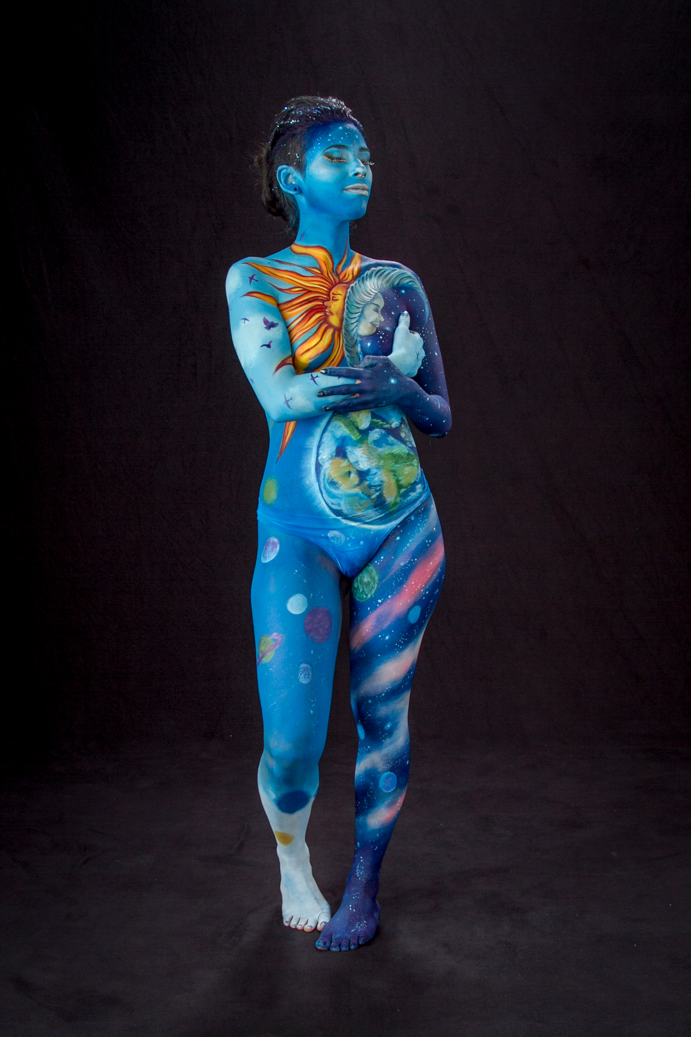 clint newton add full body paint pics photo