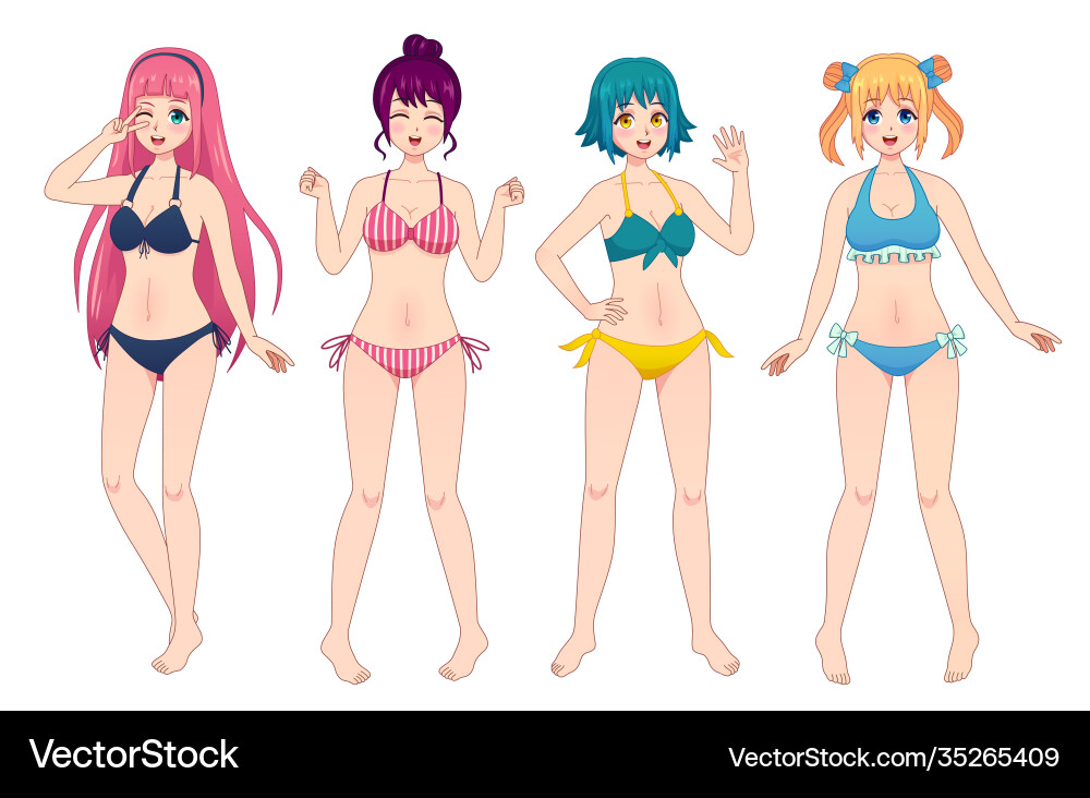anshul sharma add anime girl in bathing suit photo