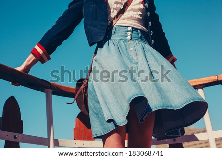 Best of Skirts flying in the wind