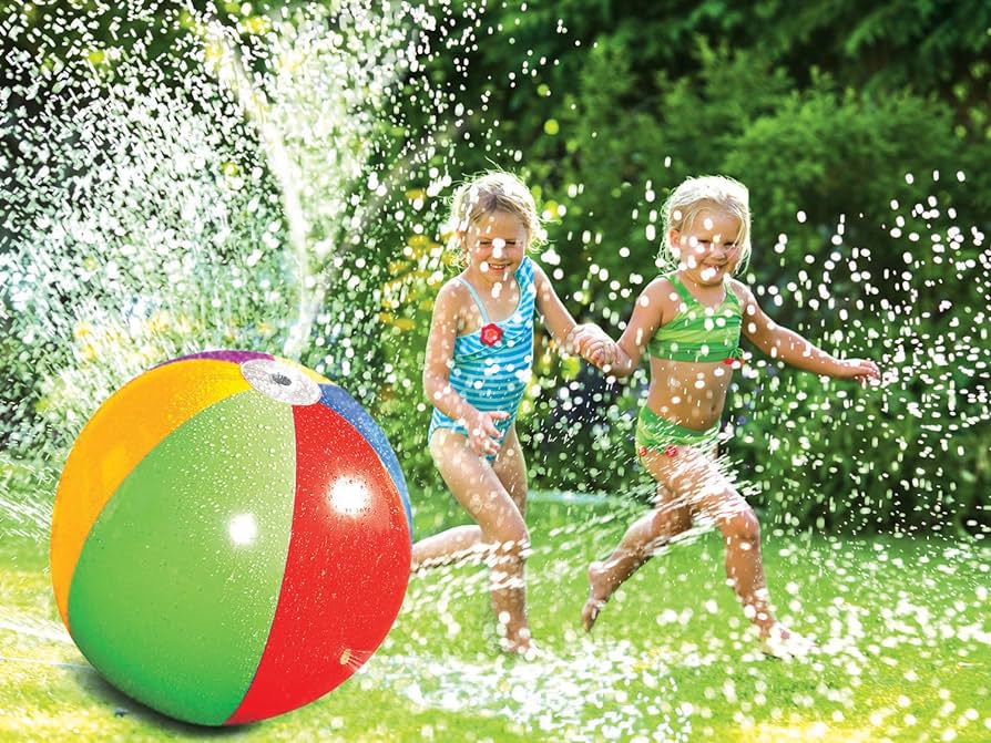 curtis norris recommends beach ball sprinklers pic