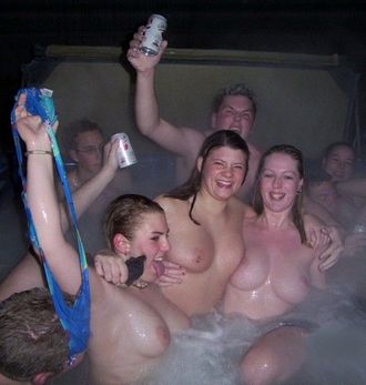 devon edie share hot tub naked girls photos