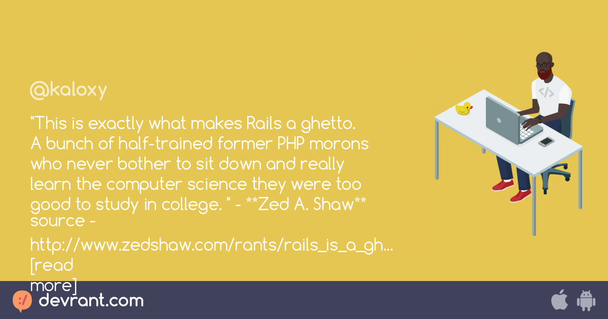 brittney bouchard recommends Rails Is A Ghetto