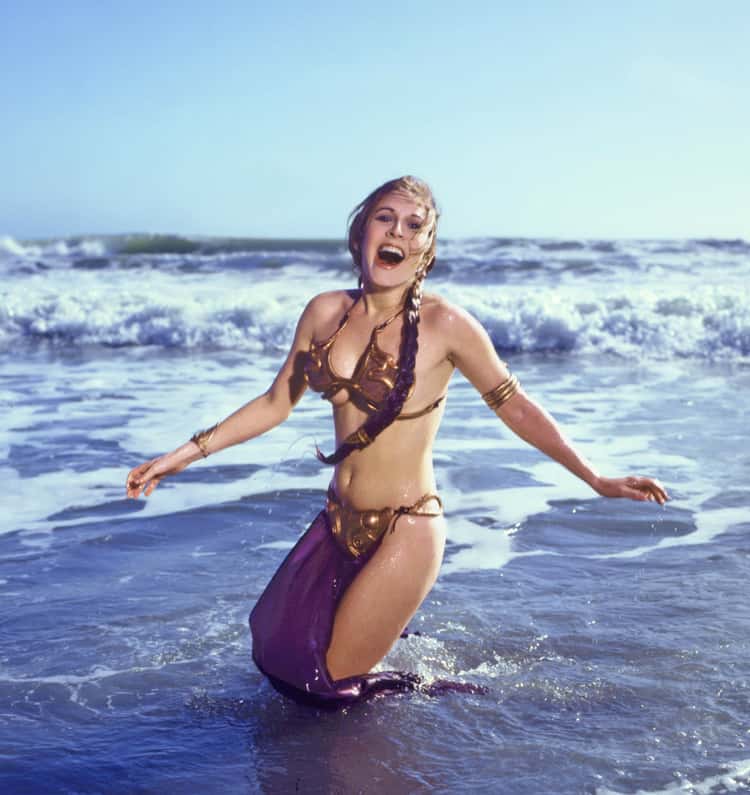 carrie fisher young sexy