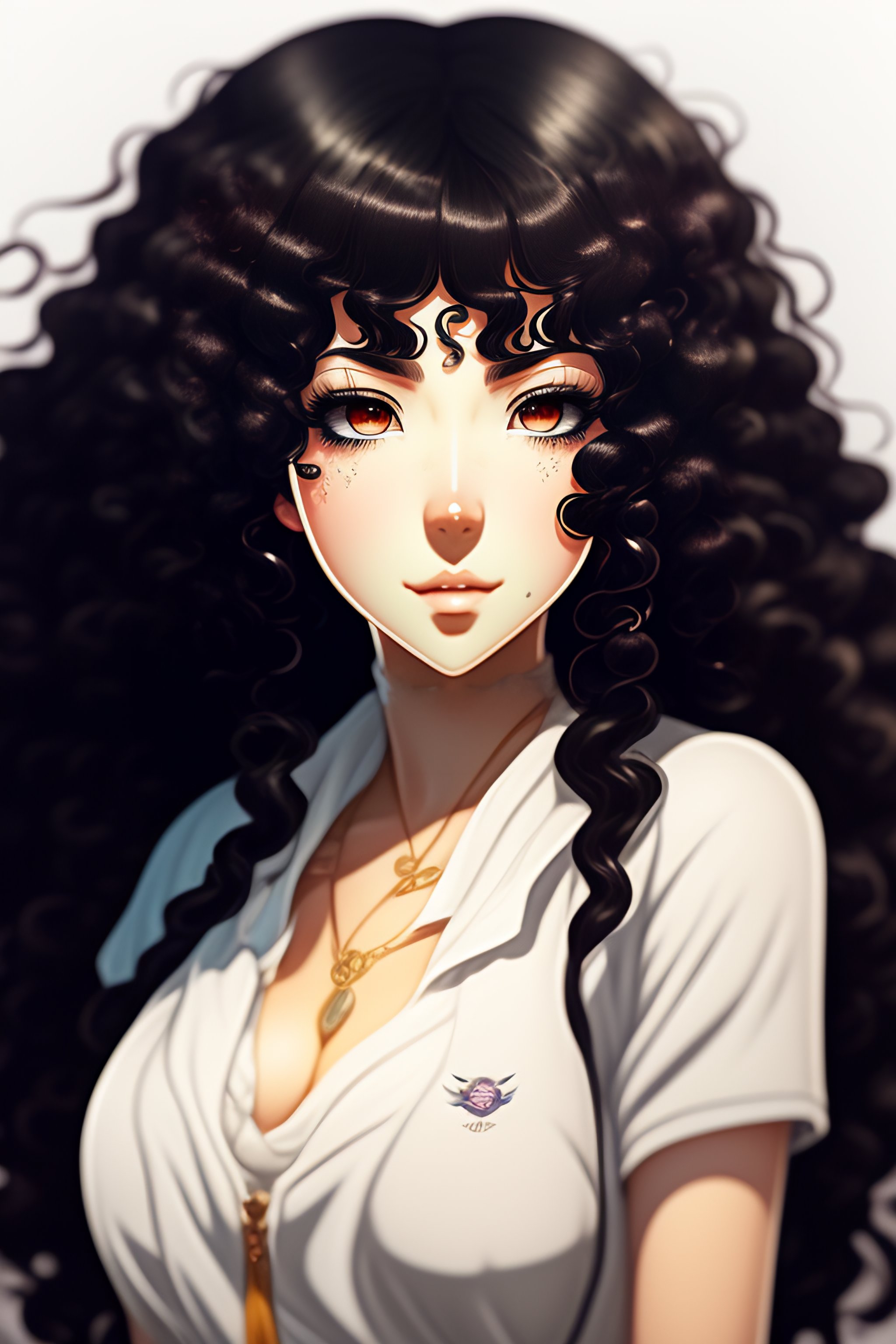 amy roe recommends Anime Female Curly Hair
