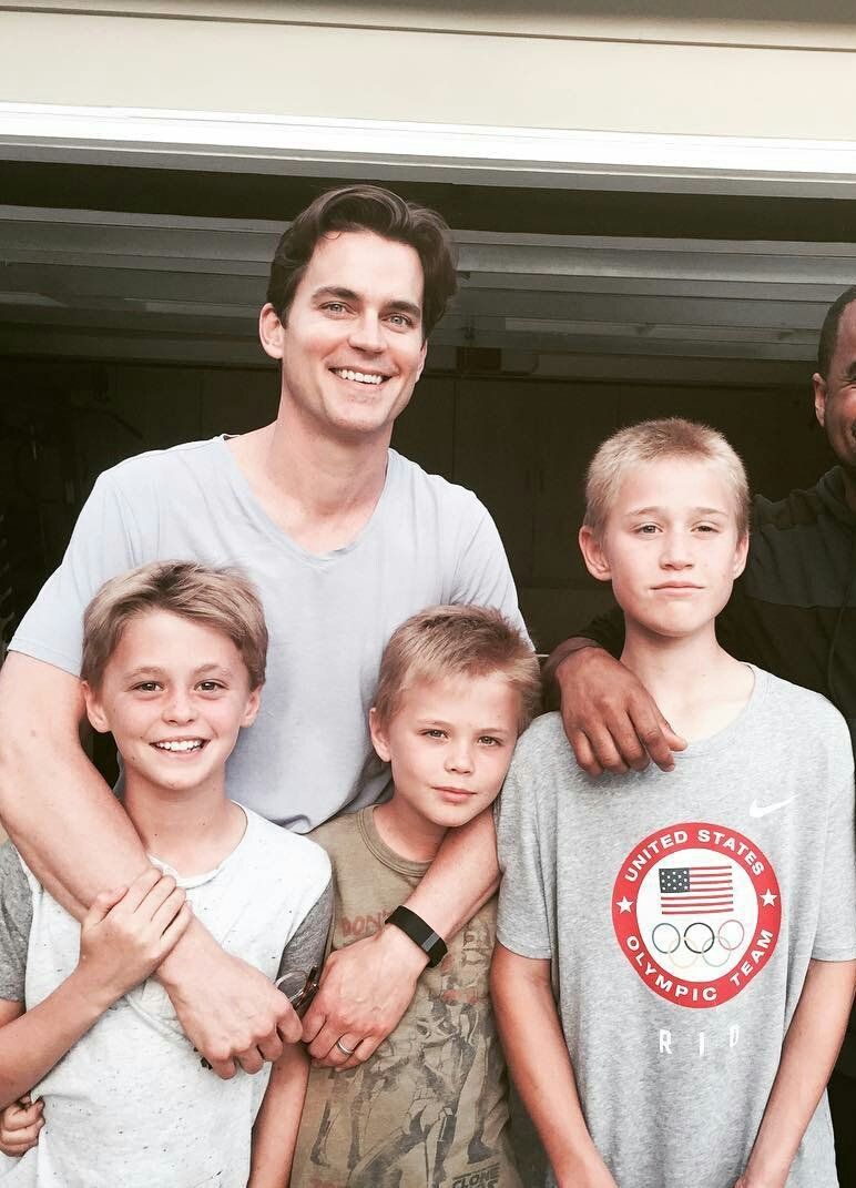 barbara kull recommends matt bomer family pics pic