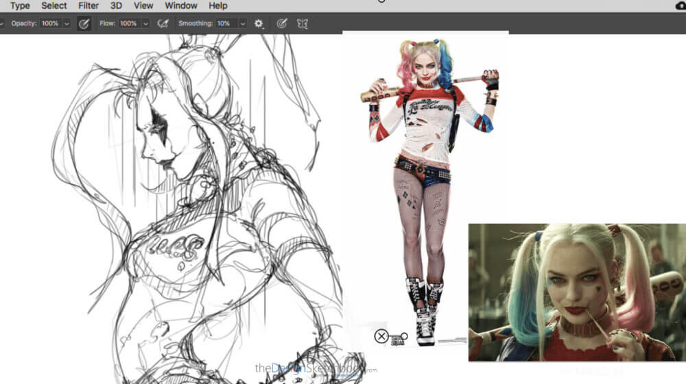 austin slabach recommends how to draw anime harley quinn pic