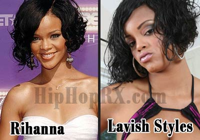 david mosely recommends rihanna pornstar look alike pic