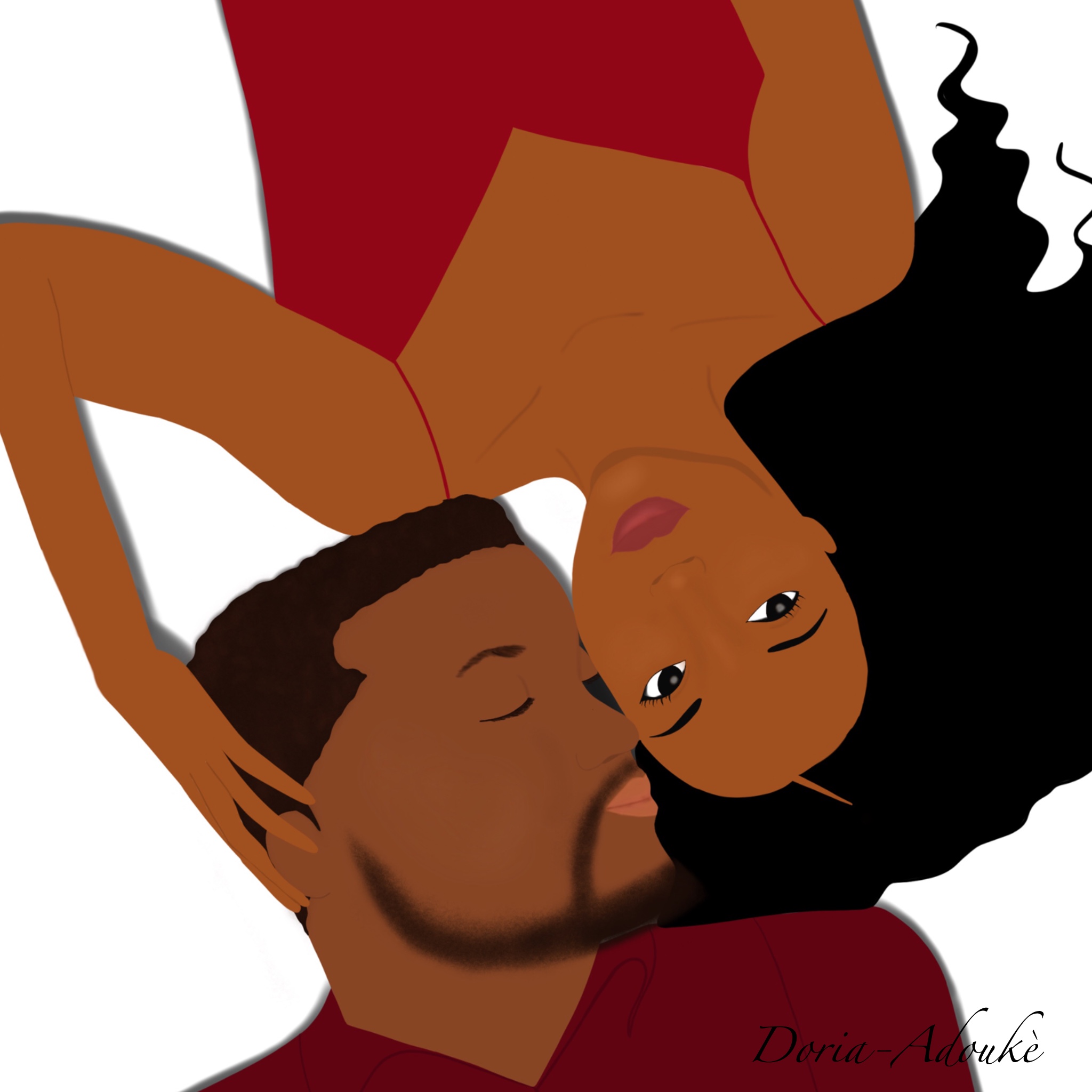 areeba khalid recommends Black Couples Cartoon