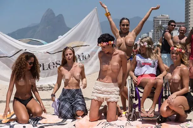 chandra dunn recommends Topless Brazilian Beach