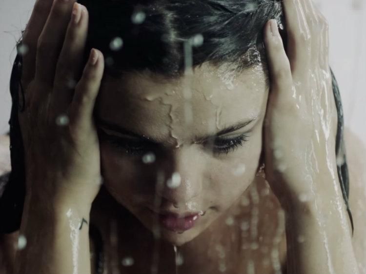 donald lambert recommends selena gomez taking a shower pic