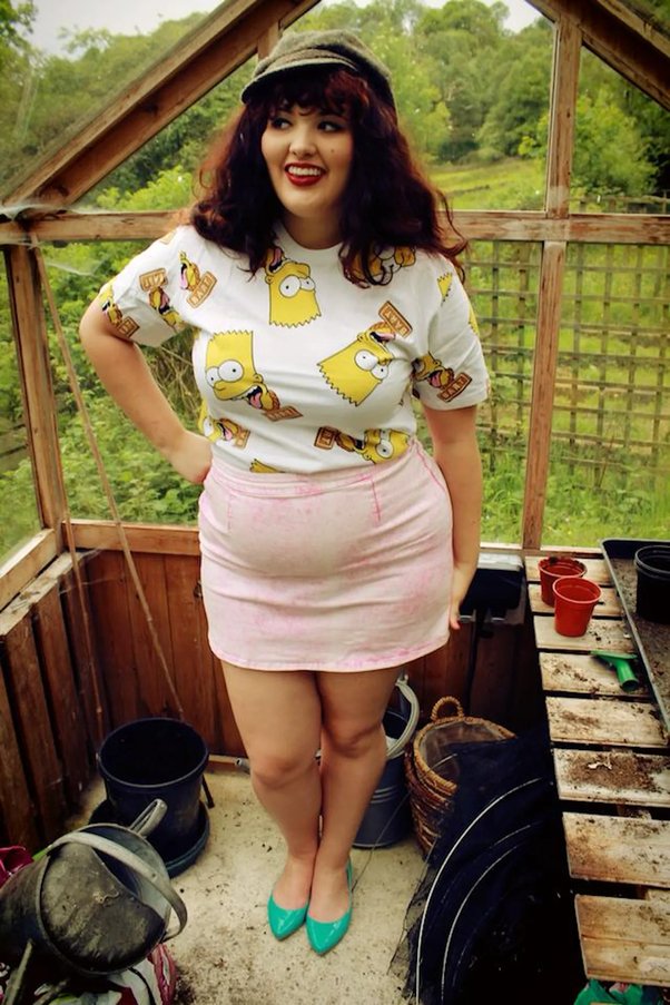 Best of Chubby girls in skirts