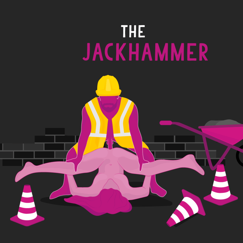 jack hammer sex position