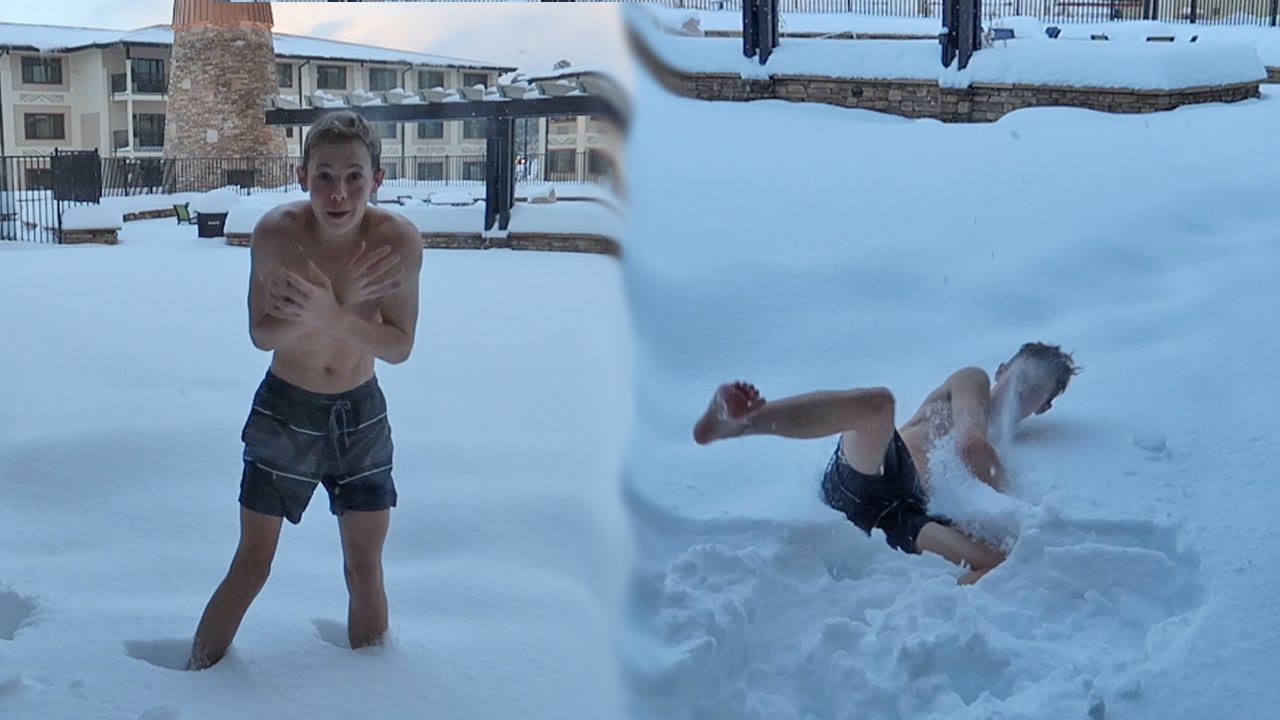 ben sorace recommends nude in snow video pic
