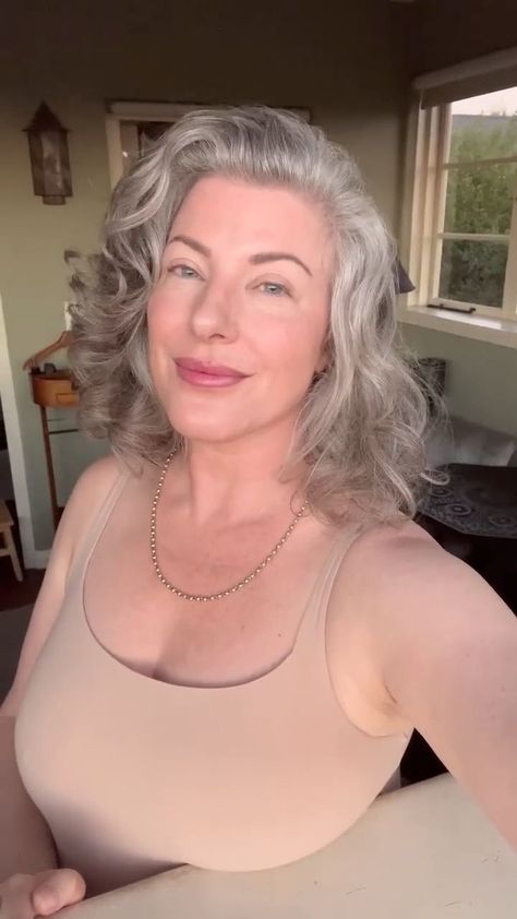 Best of Gray hair big tits