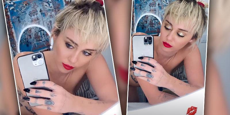 amit oren recommends miley cyrus nude selfie pic