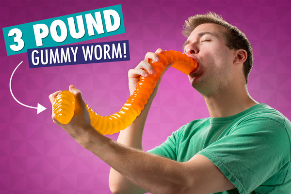 abhay gujar recommends 2 foot gummy worm pic