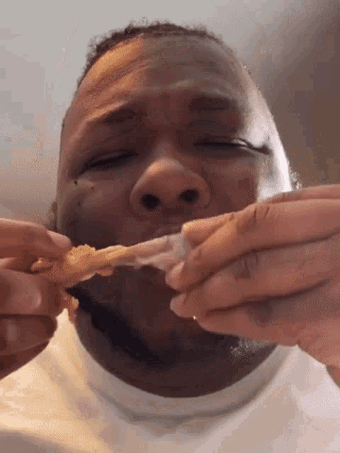 david van hove recommends Black Man Eating Chicken Gif