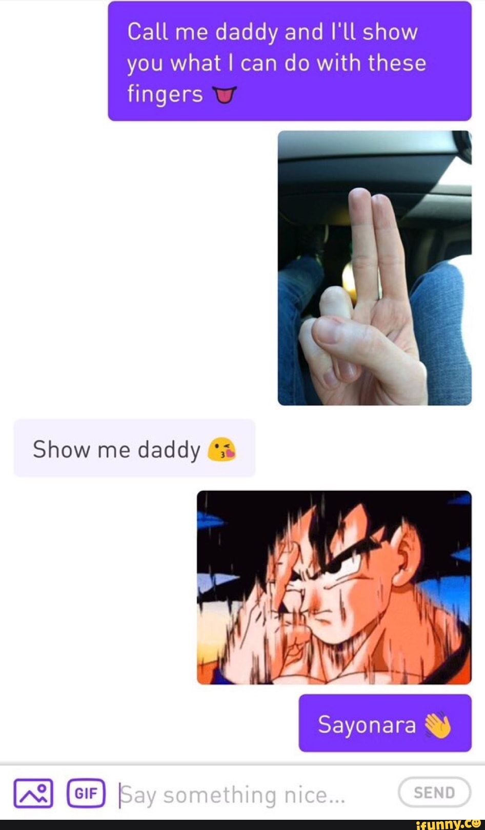 daddy fingers me