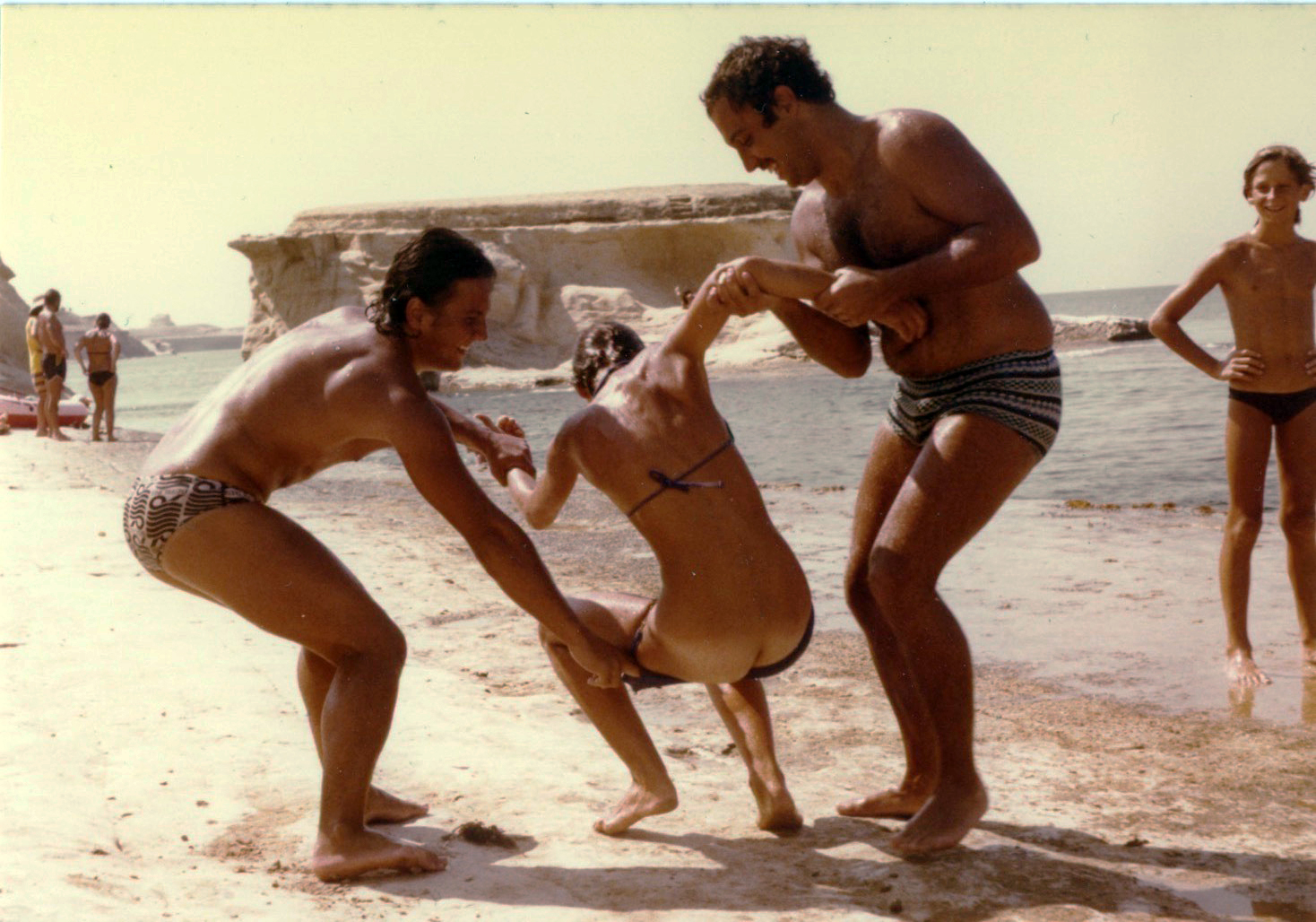 naked amateurs on the beach