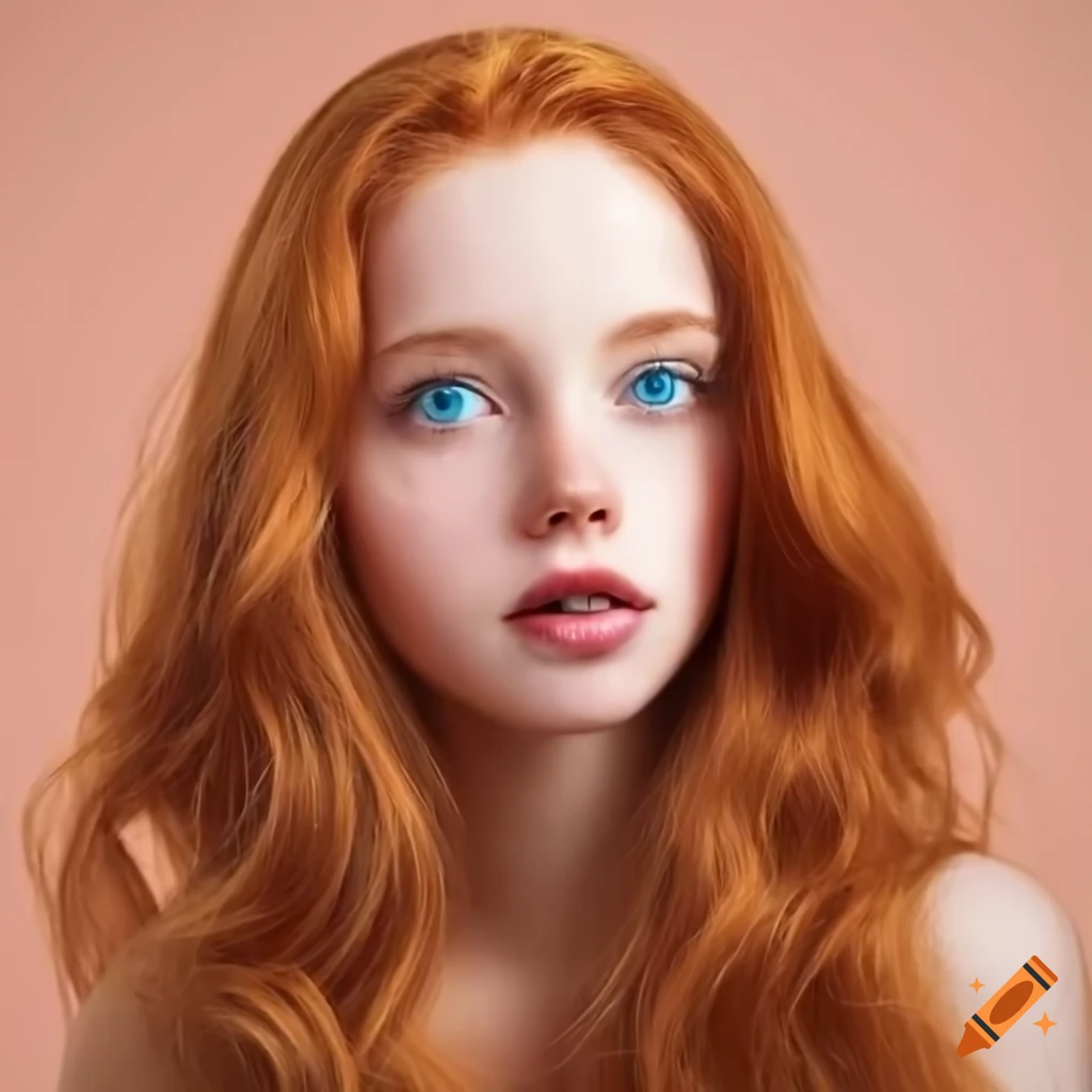 adrienne schaffer recommends red haired girl with blue eyes pic