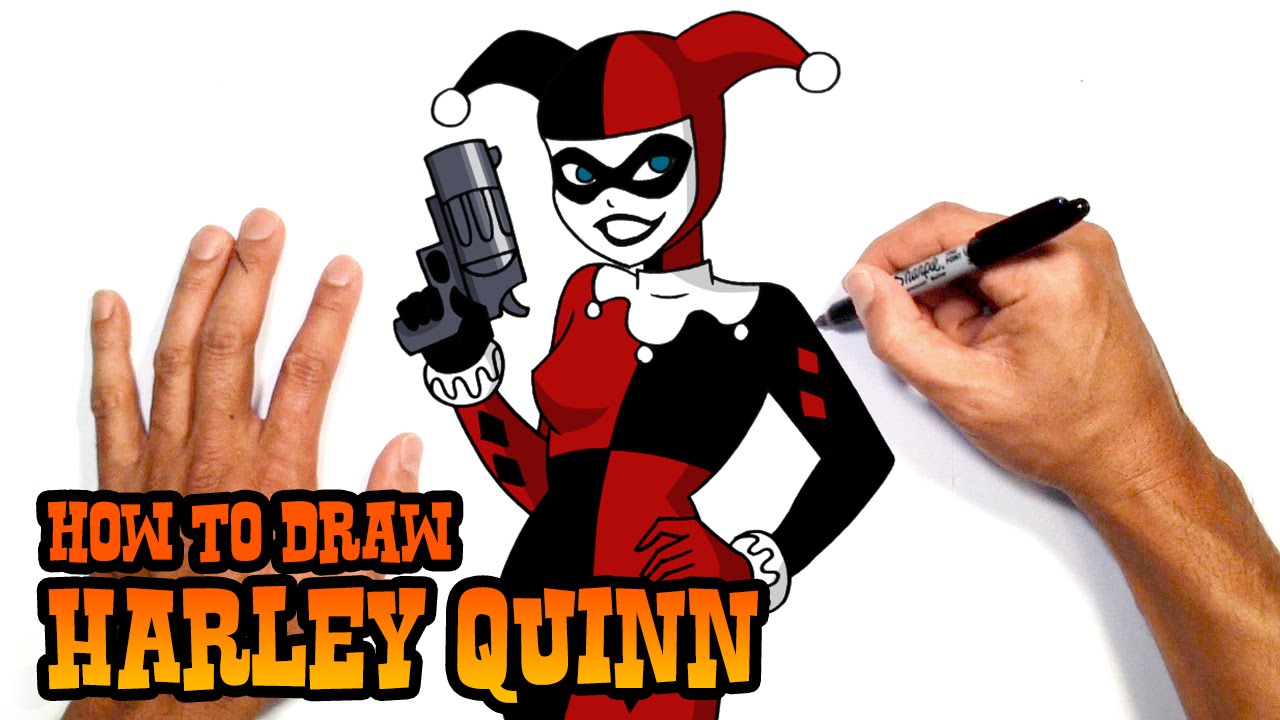 How To Draw Anime Harley Quinn myself nude