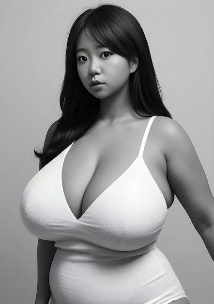 Best of Asians with large breasts