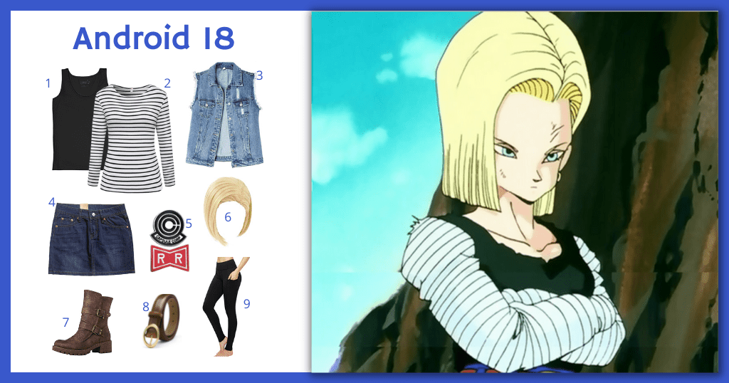 Android 18 Dress Up hardcore threesome