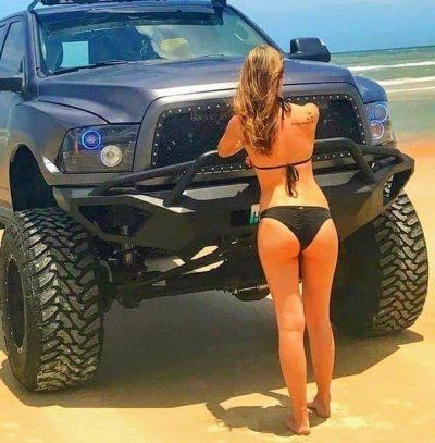 caleb pearson recommends hot chicks and trucks pic